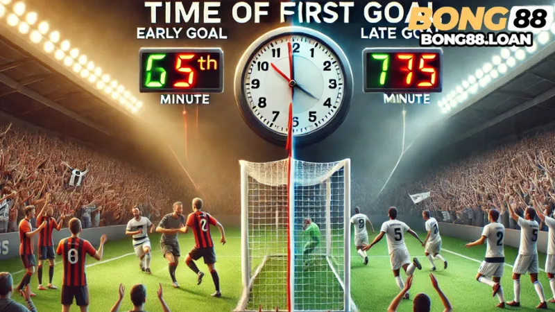 Một số dạng cược kèo thời gian ghi bàn (Time of First Goal)